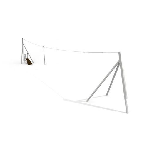 Cable slide for playground - 11313  - Lars Laj