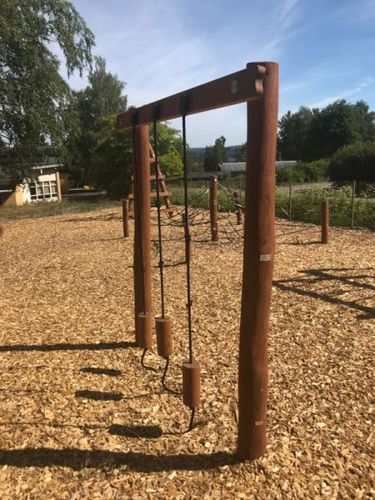 Playground obstacle course - LIANES   - Lars Laj - slalom / outdoor