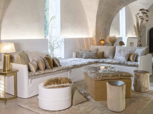 Corner sofa - DUNE - NUDE - BERENGERE LEROY - modular / contemporary / outdoor