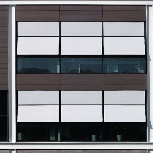 Pleated blinds - MARKISOLETTE - Designer shade solutions - for window / fabric / outdoor
