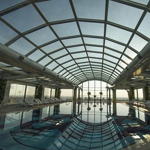 Roof skylight - SOLAGLIDE - Designer shade solutions - roof / with skylight frame / glass