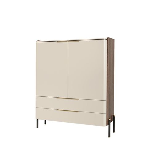 Contemporary china cabinet - misia  - Ana Roque - lacquered wood / metal