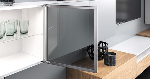 Furniture hinge - Tiomos H - Grass Gmbh - aluminum / concealed / integrated soft-close mechanism