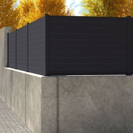 Panel fence - SUNSET - Dlimity - garden / residential / commercial