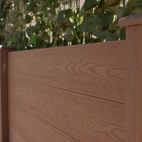 Fence with panels - NATURE XTRA ZERO - Dlimity - garden / residential / commercial