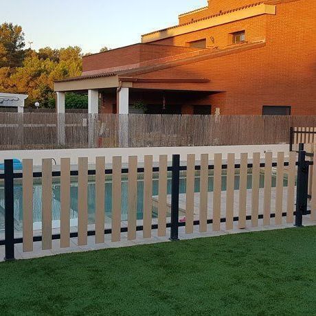 Fence with panels - MERIDIEN - Dlimity - garden / for green spaces / for swimming pool