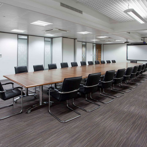 Contemporary boardroom table - CENTRE PIECE - WILLIAM HANDS - timber ...