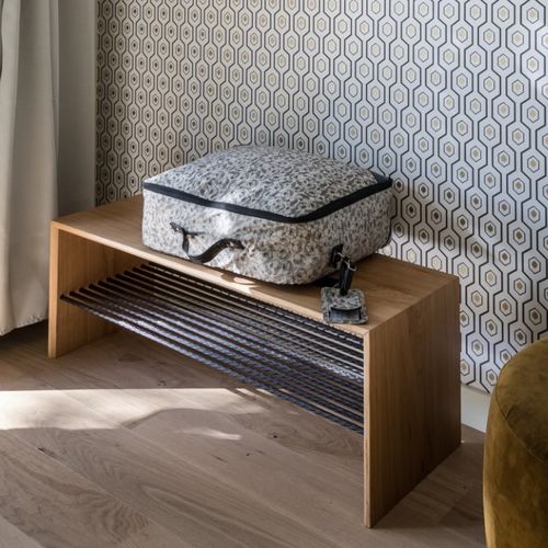 Contemporary bench - Voyage-Voyage 1.0 - Epsilon Composite - oak / solid wood / beech