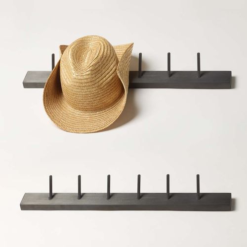 Wall-mounted coat rack - Marcello - Epsilon Composite - contemporary / carbon / black