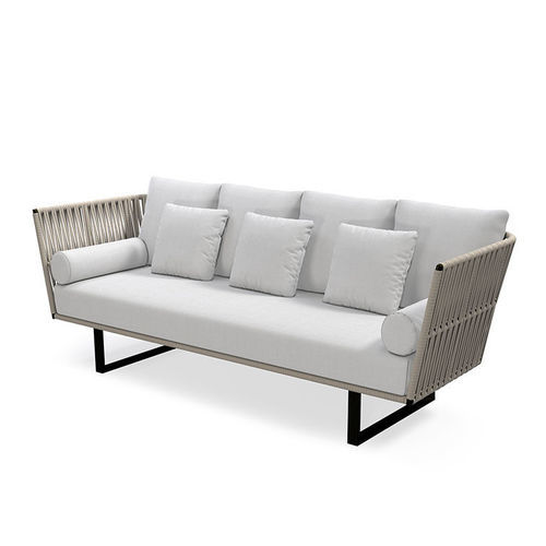 Contemporary sofa - SIENNA CANASTA - G&G Italia Designer Furniture - outdoor / fabric / foam