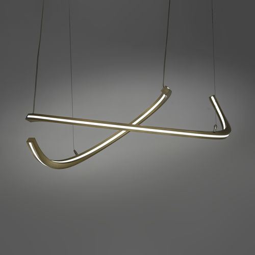 Pendant lamp - LEISY - KISSA LAMPS - anodized aluminum / extruded aluminum / original design