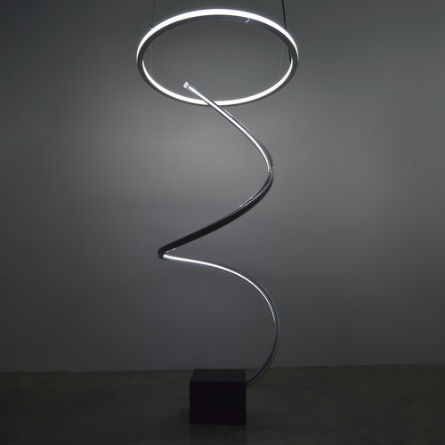 Floor-standing lamp - INFINITY+ - KISSA LAMPS - anodized aluminum / extruded aluminum / original design