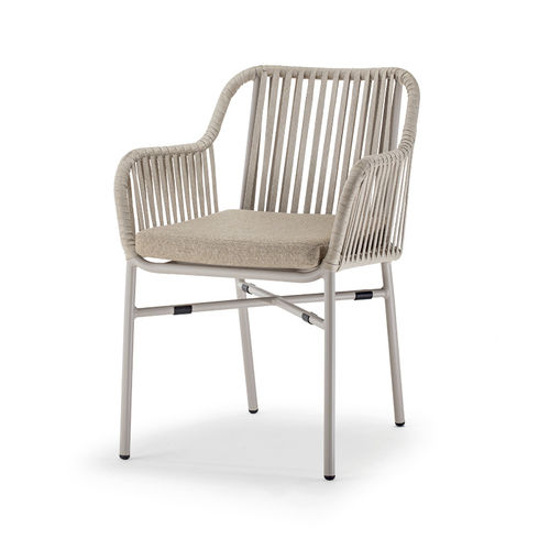 Contemporary chair - BEVERLY - GRATTONI S.R.L. - outdoor / polyolefin / fabric