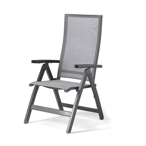 Contemporary chair - GS 942 - GRATTONI S.R.L. - outdoor / Textilene® / aluminum base