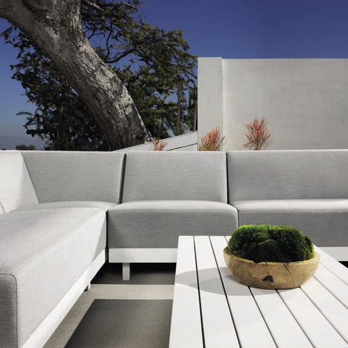 Contemporary lounge garden set - ALVORY  - GRATTONI S.R.L. - aluminum / Sunbrella® / home