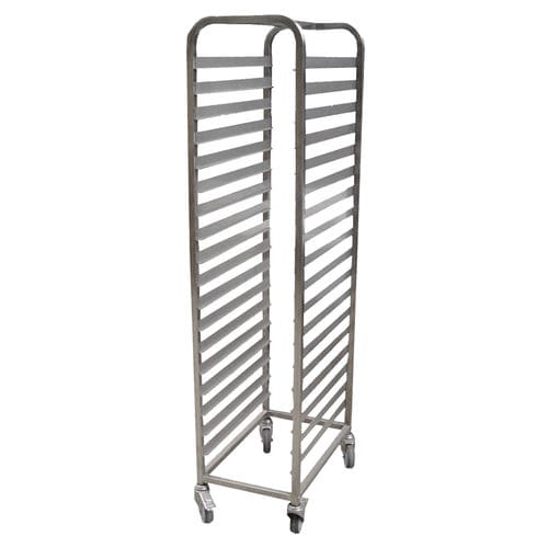 Food tray trolley - CD/15XGN1/1-C - BERTRAND MANUFACTURER S.A. - for commercial kitchen / customizable / transport