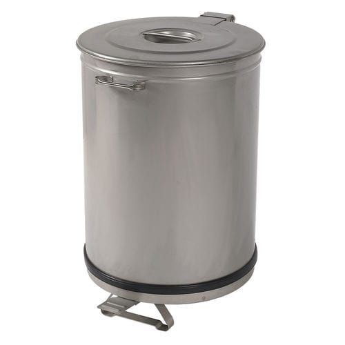Hygienic waste bin - POUB-PAP390-50L-C - BERTRAND MANUFACTURER S.A. - recycling / free-standing / PVC