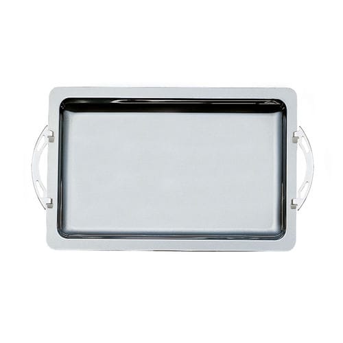 Polished stainless steel serving tray - Lucy : EA-LU-10 - EME POSATERIE S.R.L. - home