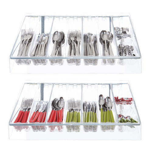 Stainless steel storage box - 1004 - EME POSATERIE S.R.L. - PVC