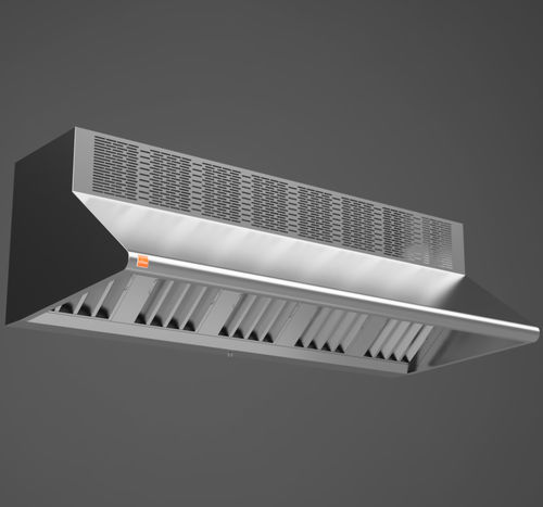 Wall-mounted range hood - Plein  - ALTEX, S.L. ALTA TECNOLOGIA EN EXTRACION - island / for commercial kitchen / ductless