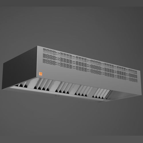 Wall-mounted range hood - Airdoor  - ALTEX, S.L. ALTA TECNOLOGIA EN EXTRACION - for commercial kitchen / ductless / gray