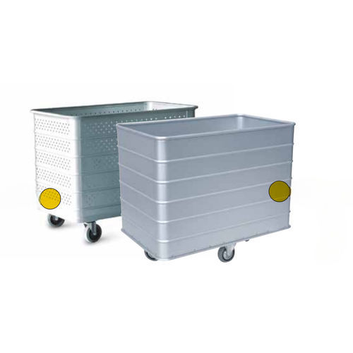 Linen trolley - 201 - CONF INDUSTRIES S.R.L. - for hotel / stainless steel