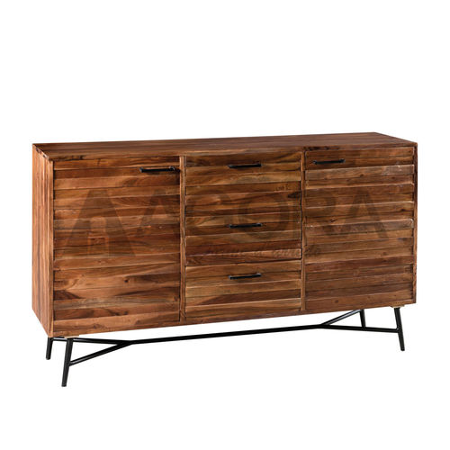 Traditional sideboard - TOULOUSE  - AGORA' SRL - solid wood / with drawers / with swing doors