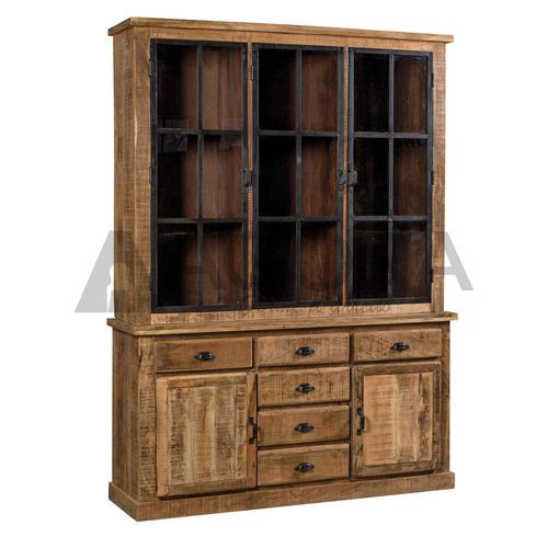High sideboard - CLICHY  - AGORA' SRL - traditional / solid wood / iron