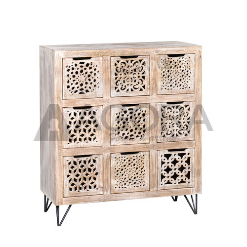 Traditional chest of drawers - NAMASTÈ  - AGORA' SRL - solid wood / hand-carved wood / rectangular