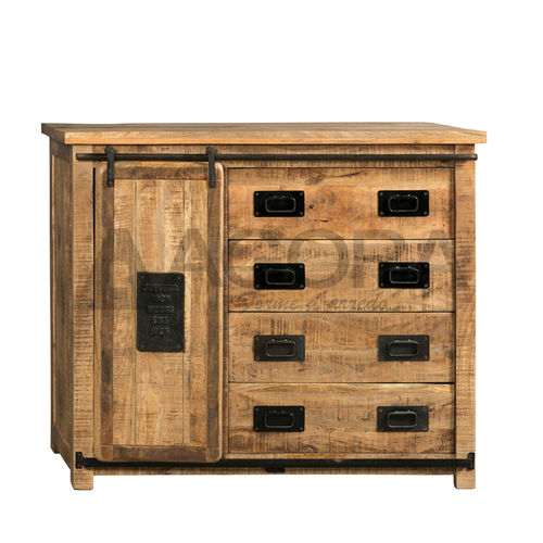 Traditional chest of drawers - NEWPORT  - AGORA' SRL - solid wood / iron / rectangular