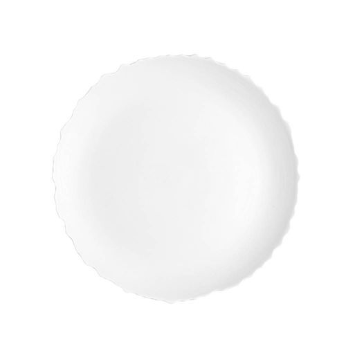 Flat plate - VIVO.04 - ROYALE S.R.L. - round / porcelain / commercial