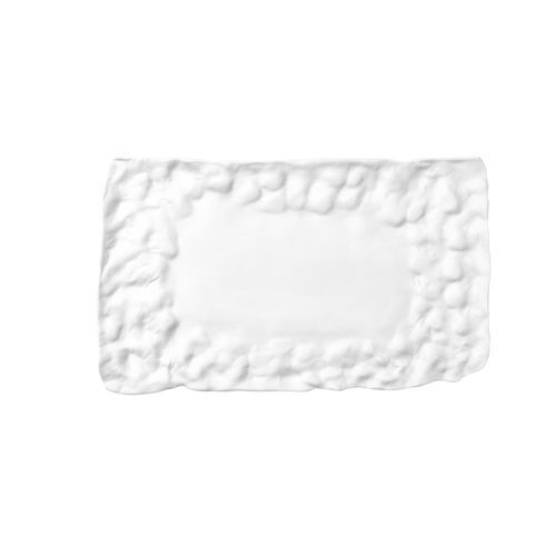 Flat plate - MAT.10 - ROYALE S.R.L. - rectangular / porcelain / commercial