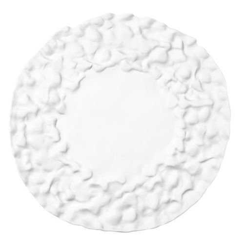 Flat plate - MAT.15 - ROYALE S.R.L. - round / porcelain / commercial