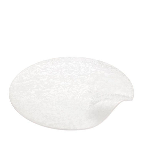 Flat plate - DIVA.16 DUNE - ROYALE S.R.L. - round / porcelain / commercial