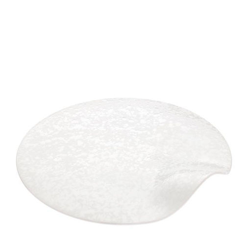 Flat plate - DIVA.19 DUNE - ROYALE S.R.L. - round / porcelain / commercial