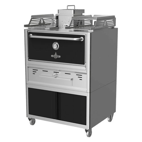 Charcoal oven - ROC76 - ROASTER - rotisserie / fan-assisted / free-standing