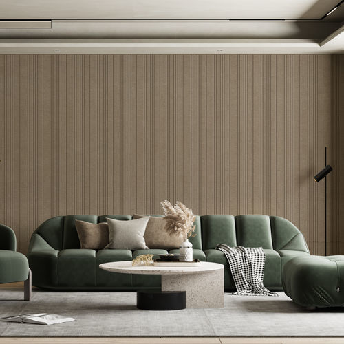 Acoustic wall panel - LINEAL® - Aistec - PET / rectangular / textured