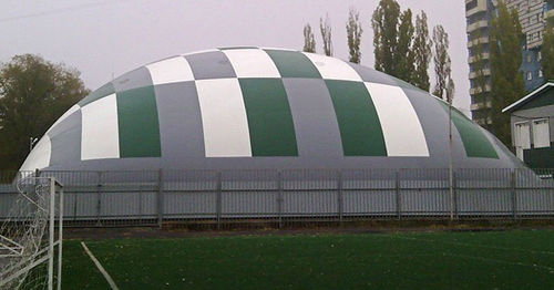 Air dome with PVC membrane - FOOTBALL FIELD - Vector - for sports fields