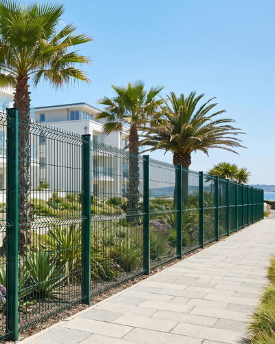 Welded mesh fence - BICOUCHE/+ZINCALU - Quaglia Diffusion - residential / galvanised steel / rectangular