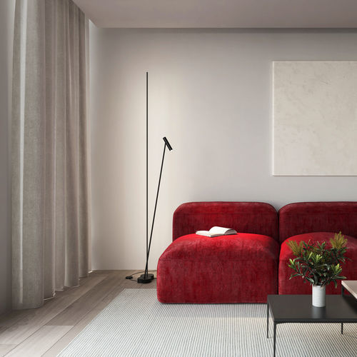 Floor-standing lamp - MATCH 1.0 - Wever & Ducré BV - aluminum / contemporary / corded