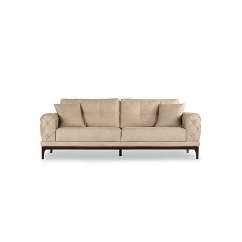 Sofa bed - LALE - NDESIGN - contemporary / beige / fabric