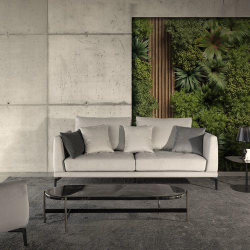 Modular sofa - MK.1470 - MOORKI - contemporary / fabric / leather