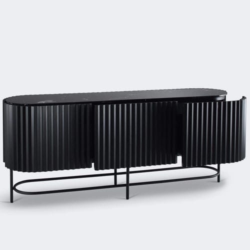 Contemporary sideboard - ETERNEL - Milla & Milli - solid wood / ash / steel