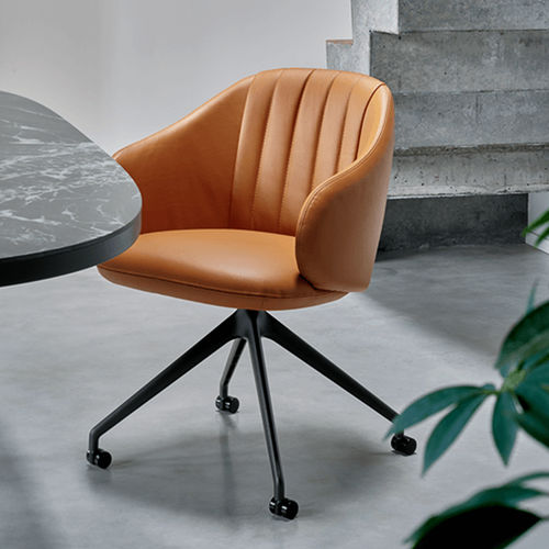 Contemporary chair - Baani - Leolux Global bv - indoor / fabric / leather