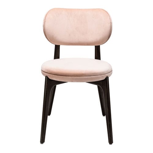 Contemporary chair - Pebble SC - Satelliet Originals - indoor / fabric / wooden base