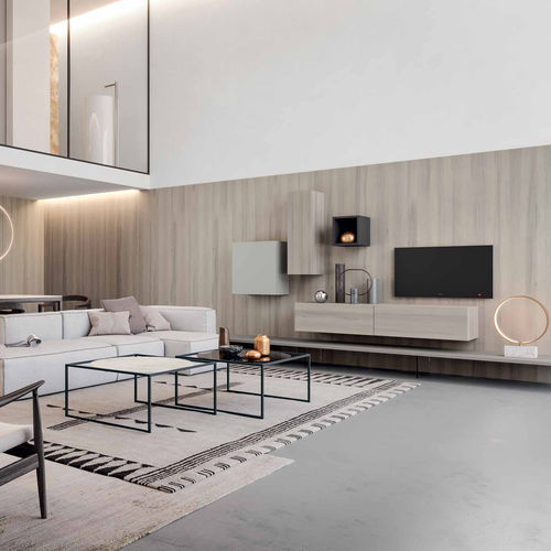 Interior wall-covering - FORTY-FIVE - Kico srl - walnut / matte / home