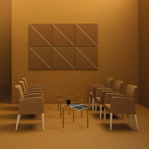 Contemporary chair - FANDANGO  - Piaval srl - indoor / fabric / beech base
