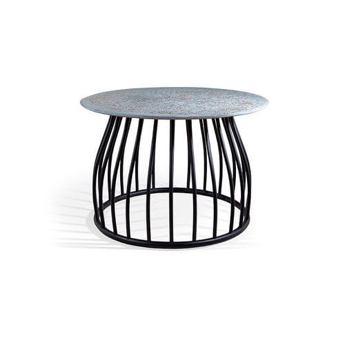 Contemporary coffee table - kappa - IBTW In Between Outodoor Importaçãoe Exportação ltd - ceramic / aluminum base / round