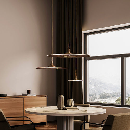 Pendant lamp - KEOPE - Opoggio Srl - brass / contemporary / corded
