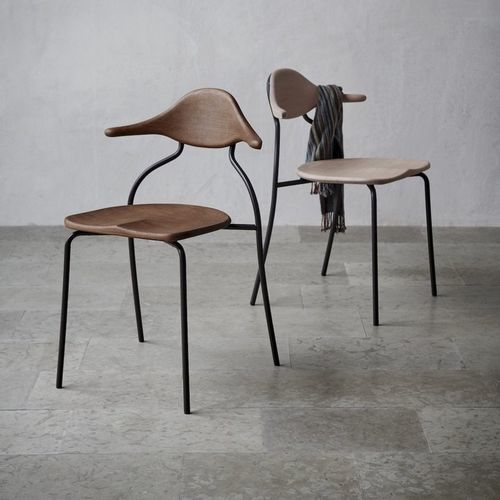 Contemporary chair - HILMA - Gemla Fabrikers AB - indoor / fabric / leather